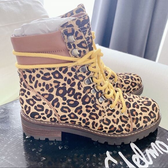 Sam Edelman Animal Print Tamia Ankle Boots - Picture 7 of 14